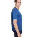 A4 Apparel N3010 Men's Tonal Space-Dye T-Shirt ROYAL side view