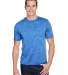 A4 Apparel N3010 Men's Tonal Space-Dye T-Shirt LIGHT BLUE front view
