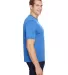 A4 Apparel N3010 Men's Tonal Space-Dye T-Shirt LIGHT BLUE side view