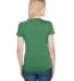 A4 Apparel NW3010 Ladies' Tonal Space-Dye T-Shirt KELLY back view