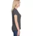 A4 Apparel NW3010 Ladies' Tonal Space-Dye T-Shirt CHARCOAL side view