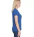 A4 Apparel NW3010 Ladies' Tonal Space-Dye T-Shirt ROYAL side view