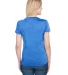 A4 Apparel NW3010 Ladies' Tonal Space-Dye T-Shirt LIGHT BLUE back view
