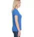 A4 Apparel NW3010 Ladies' Tonal Space-Dye T-Shirt LIGHT BLUE side view