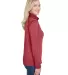 A4 Apparel NW4010 Ladies' Tonal Space-Dye Quarter- RED side view