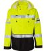 ML Kishigo JS135-136 Black Series 2-in-1 Jacket in Lime