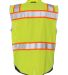 ML Kishigo 1515-1516 Class 2 Black Series Vest in Lime