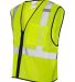 ML Kishigo 1519-1520 Class 2 Economy Vest with Zip in Lime