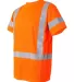 ML Kishigo 9118-9119 Class 3 Short Sleeve T-Shirt Orange side view