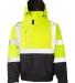 ML Kishigo JS121-122 Economy Bomber Jacket Lime front view