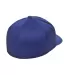 Yupoong Flexfit 6277 Wooly Combed Hat by Yupoong in Royal blue back view