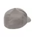 Yupoong Flexfit 6277 Wooly Combed Hat by Yupoong in Grey back view
