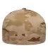 Yupoong Flexfit 6277 Wooly Combed Hat by Yupoong in Multicam arid back view