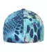 Yupoong Flexfit 6277 Wooly Combed Hat by Yupoong in Kryptek pontus back view