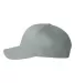 Yupoong Flexfit 6277 Wooly Combed Hat by Yupoong in Grey side view