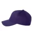 Yupoong Flexfit 6277 Wooly Combed Hat by Yupoong in Purple side view