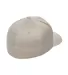 Yupoong Flexfit 6277 Wooly Combed Hat by Yupoong in Stone back view