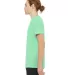 BELLA+CANVAS 3413 Unisex Howard Tri-blend T-shirt in Mint triblend side view