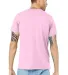 BELLA+CANVAS 3413 Unisex Howard Tri-blend T-shirt in Lilac triblend back view