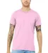 BELLA+CANVAS 3413 Unisex Howard Tri-blend T-shirt in Lilac triblend front view