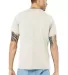 BELLA+CANVAS 3413 Unisex Howard Tri-blend T-shirt in Oatmeal triblend back view