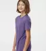 Tultex 265 - Youth Poly-Rich Blend Tee in Heather purple side view