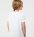 Tultex 265 - Youth Poly-Rich Blend Tee in White back view