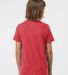 Tultex 265 - Youth Poly-Rich Blend Tee in Heather red