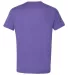 Hanes MO100 Modal Triblend T-Shirt Grape Triblend back view