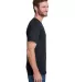 Hanes W110 Workwear Short Sleeve Pocket T-Shirt in Black side view