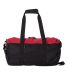 Champion Clothing CS2000 34L Barrel Duffel Bag Heather Red Scarlet/ Black front view