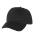 Champion Clothing CS4000 Washed Twill Dad Cap Black side view