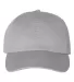 Champion Clothing CS4000 Washed Twill Dad Cap Medium Grey Concrete front view