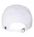 Champion Clothing CS4000 Washed Twill Dad Cap White back view