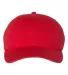 Champion Clothing CS4001 Jersey Knit Dad Cap Bright Red Scarlet front view