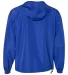 Champion Clothing CO200 Packable Jacket Royal Blue back view