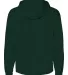 Champion Clothing CO200 Packable Jacket Dark Green back view