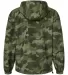 Champion Clothing CO200 Packable Jacket Olive Green Camo back view