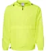 Champion Clothing CO200 Packable Jacket Safety Green front view