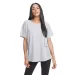 Next Level Apparel N1530 Ladies Ideal Flow T-Shirt in Heather gray front view