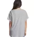 Next Level Apparel N1530 Ladies Ideal Flow T-Shirt in Heather gray back view