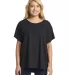 Next Level Apparel N1530 Ladies Ideal Flow T-Shirt in Black front view