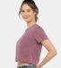 Next Level Apparel 5080 Festival Women's Cali Crop in Shiraz side view