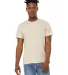 Bella + Canvas 3301 Unisex Sueded Tee HEATHER DUST front view