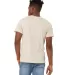 Bella + Canvas 3301 Unisex Sueded Tee HEATHER DUST back view