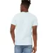 Bella + Canvas 3301 Unisex Sueded Tee HEATHER ICE BLUE back view