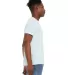 Bella + Canvas 3301 Unisex Sueded Tee HEATHER ICE BLUE side view
