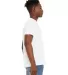 Bella + Canvas 3301 Unisex Sueded Tee SOLID WHT BLEND side view