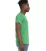 Bella + Canvas 3301 Unisex Sueded Tee HEATHER KELLY side view