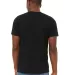 Bella + Canvas 3301 Unisex Sueded Tee SOLID BLK BLEND back view